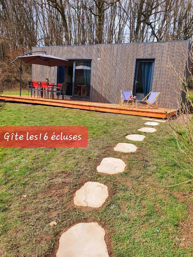 Gîte 16 écluses canal du Nivernais La Collancelle Esterno foto